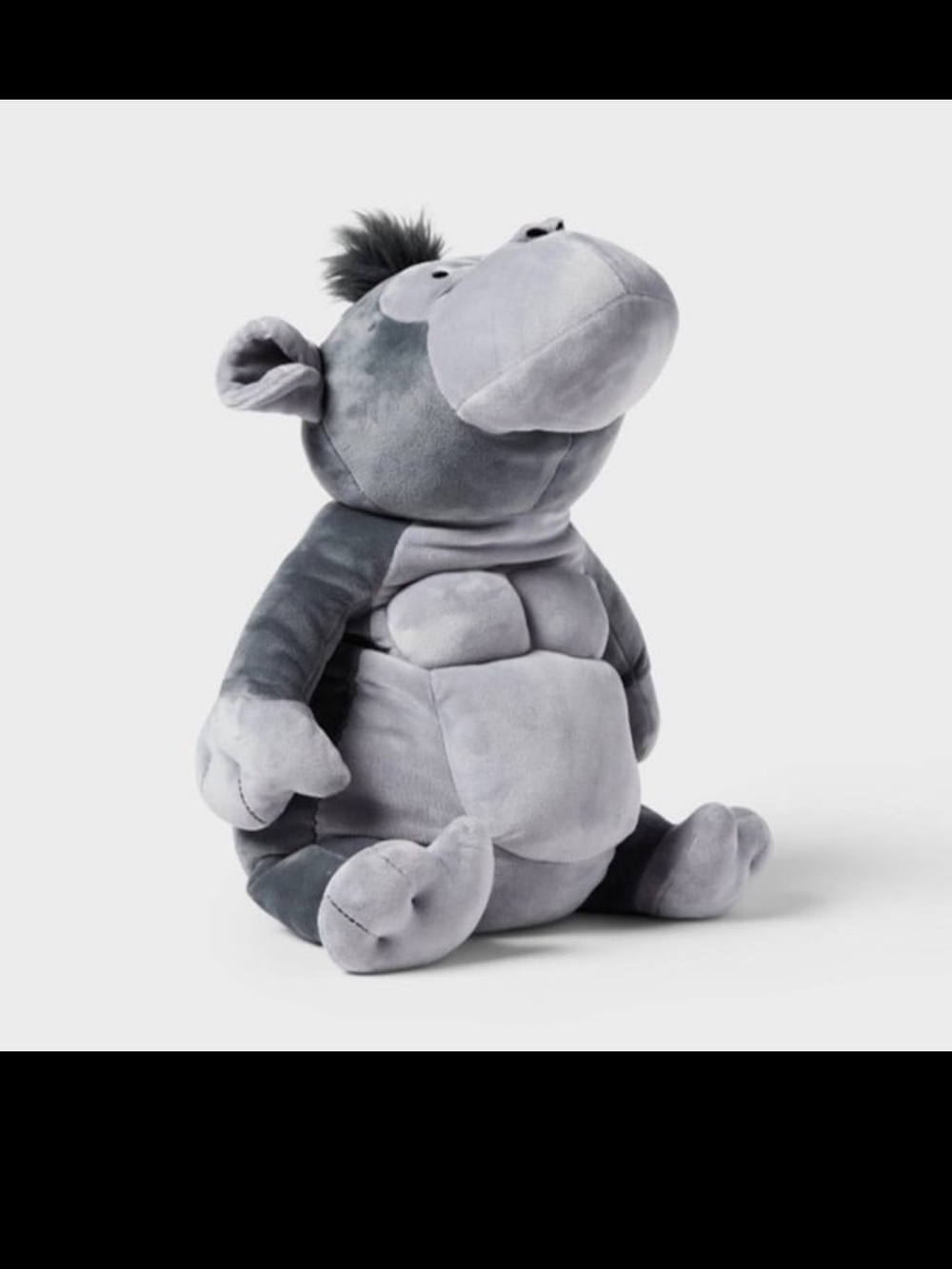 Pillowfort Weighted Gorilla Plush-new